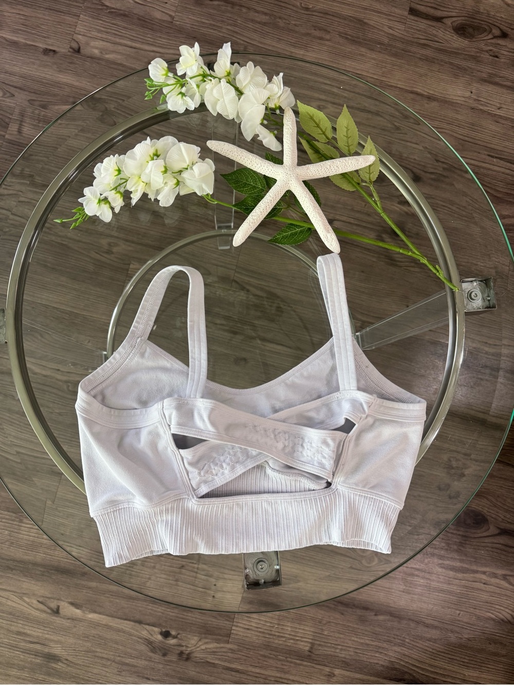 Free People Movement Good Karma Scoop Neck Crisscross Back Sports Bra - Picture 3 of 3